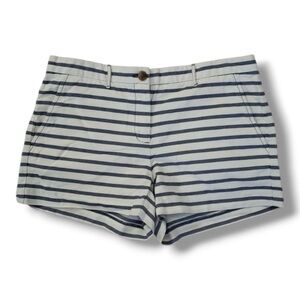 Gap Size 6 Stripe Chinco Shorts EUC